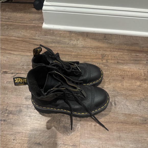 Dr. Martens Black Combat Boots - Picture 6 of 6